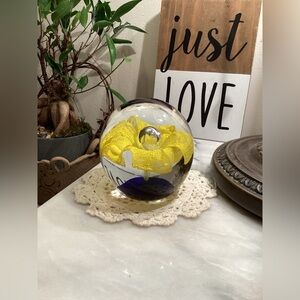 Glass Paperweight